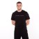 Male T -shirt with print "Futureahead", Black color, size 52