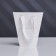 Flower packet 10 × 10 × 20 x 18 cm, white