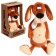 Soft toy "dog & kostochka", 25 cm