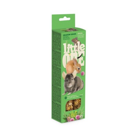 Little One sticks for guinea pigs with meadow herbs, 2 x 55 g