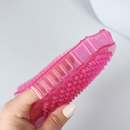 Anti -cellulite massage "mittens", 15 × 11 × 2 cm, with a suspension, color mix-10