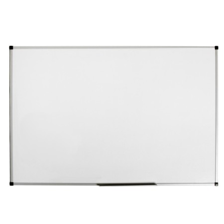 Magnetic marker board 100x150 cm, calligrata premium, in an enhanced aluminum frame, with a shelf-1