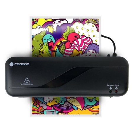 Heleos laminator lm_a4c black A4 (75-150MKM) 30cm/min (2v.) Lam.-6