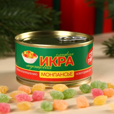 Монпансье «Икра»: со вкусом тутти-фрутти, 65 г-2