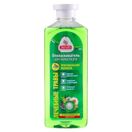 Rinsertor for the oral cavity "Healer: Therapeutic grasses", 300 ml