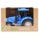 Eco-machine Funky Toys "Tractor", with a friction mechanism, blue color, 16 cm