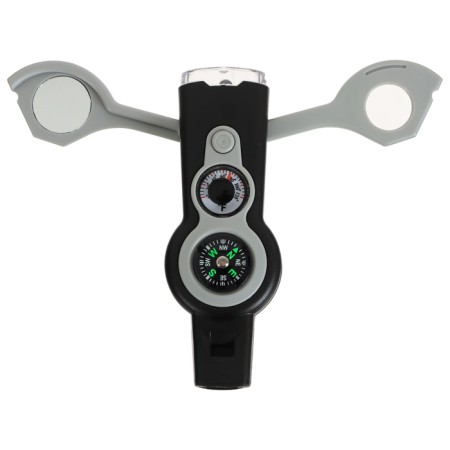 Compass Maclay, 7 in 1: compass, whistle, lupa, flashlight, mirror, thermometer, storage cell-11