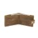 M-951 Purse on the button, the Dy Card (4)/coins/bill, color brown pulp 11.5x9x1.2cm