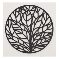 Decorative panel of wooden 