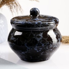 Ceramic pot for baking No. 10, 1.3l / 13x16cm, veil