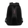 School backpack, 40 x 27 x 20 cm, Grizzly, ergonomic back, laptop department, black