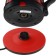 Electric kettle Homestar HS-1003, metal, 1.8 l, 1500 watts, red