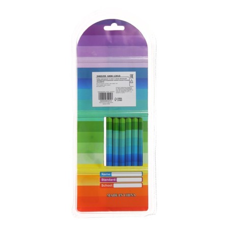 A set of pencils 12 pieces+1 piece, a training simulator for correcting the technique of writing+sharpener-4
