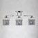 Tetro lamp, size 18x25x52 cm, 180W 3xe27 IP 20