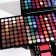 Professional makeup set (shadows for eyebrows, eyelids, blush, proofreaders)