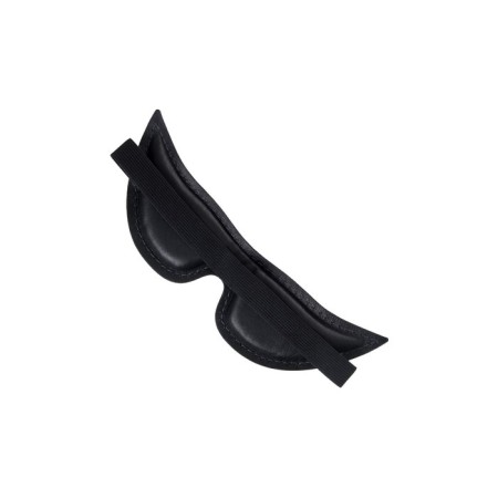 Mask soft closed acute Pecado BDSM, genuine leather, black-2