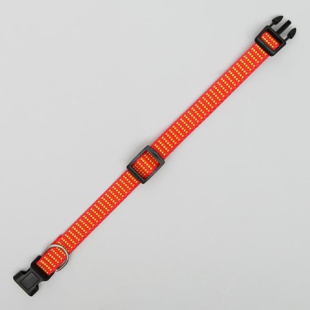 Rhynthey collar, 40 x 1.5 cm, red-yellow-6