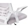 Computer chair Arrow mesh, white/gray 62x62x96 cm