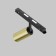 Technical TR032-2-5W4K-M-BBS, LED, 5 W, 193x100x169 mm, 438 lm, 4000K, 1304, black, brass