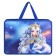 Folder with A4 handles, 340 x 250 x 95 mm, plastic, pens, Phoenix "Princess with a dragon"
