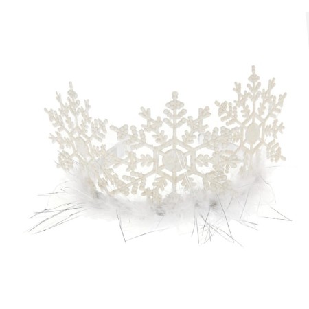 Crown "Snowflake", with fluff-2