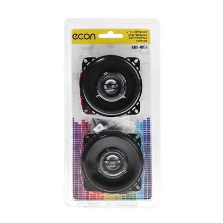Acoustic system ECON EBS-1002, 2-lane, 10 cm, 120 watts, 2 speakers-1