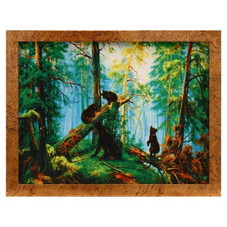 The tapestry "in the pine forest" 44x34 cm-9