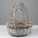 A set of baskets, 31 x 32 x 40 cm, 27 x 27 x 34 cm, 21 x 20 x 29 cm, willow