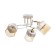 Ariadna Causenger 327 40W white-gold 48x48x26 cm Bayerlux