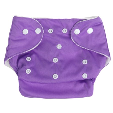 Reusable diaper, purple color-4