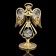 Souvenir "Angel", with crystals, 7.5 cm