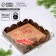 Box for confectionery with PVC lid "Bunny", 13 x 13 x 3 cm, New Year