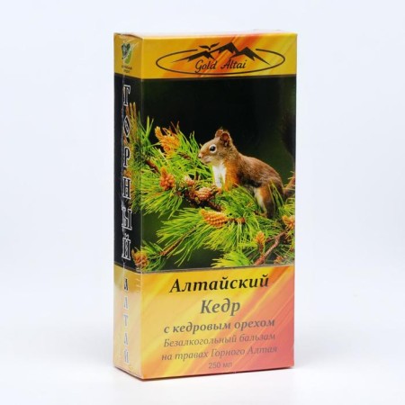 Altai cedar balm with cedar nut, 250 ml