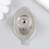 Handle for the casket metal "leaf" silver 5.2x2.8 cm