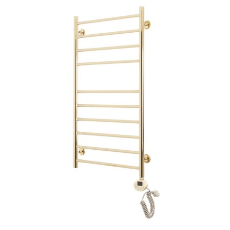 Domoterm electric heated towel rail "Medea" P10, 500x1000 mm, right, gold