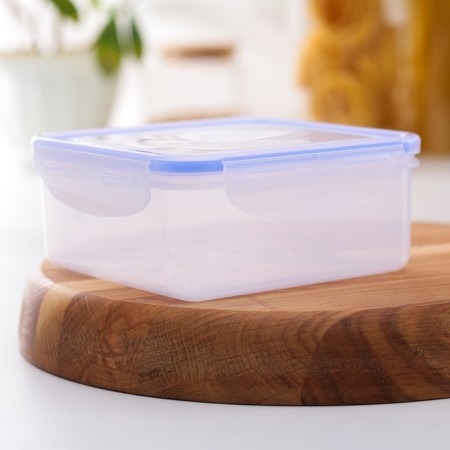 Container of food 900 ml with a sealed lid, color mix