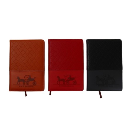 The diary is low, PVC cover, A5 format, 140 sheets in a cage, mix-5