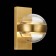 Wall lamp ST LUCE. SL1156.301.01. Bala. 1x5 W, G9, 4000K, 15x25 cm, brass color