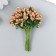 Flowers for decorating "inflorescence" gold 1 bouquet = 12 colors 8.5 cm