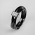 Black in silver
