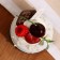 Mulyage - Magnet "Cake Berries in Chocolate" 7x7x9cm