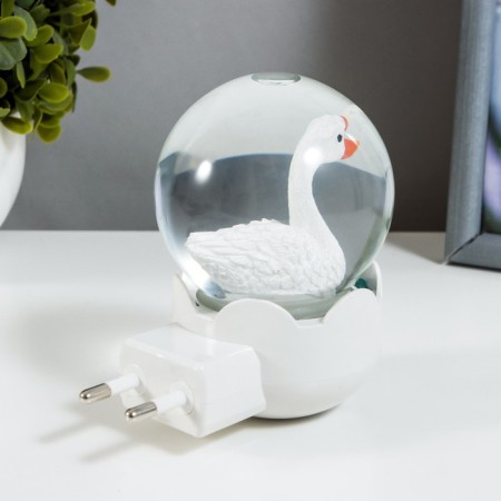 Night Swan Led White 7x7x11 cm Risalux-6