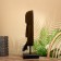 Mask "Loni" on the stand, Albezia 45 cm