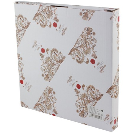 Square Lenardi "bird courtyard", size 25.5x25.5x3 cm-1