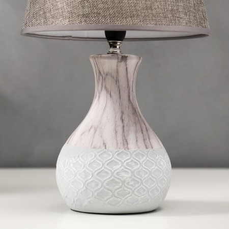 Table lamp 16256/1GR E14 40W gray 25x25x38.5 cm Risalux-4