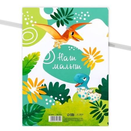 The folder for the birth certificate "Our baby", A5.-3