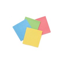 Set of napkins, spongy cellulose 4 pcs, 18x18 cm, mix
