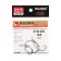 Offset hooks Kujira Spinning 570, BN color, No. 8, 5 pcs.