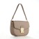 Women's bag on the valve, Textura, small size, beige color