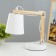 Bend table lamp E14 40W white 22x14x42cm Risalux